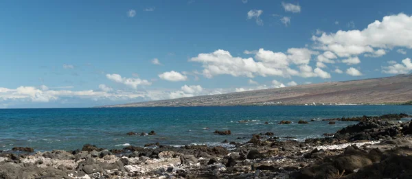 Nézi Hegyi Lejtők Közelében Hapuna Puako Beach Big Island Hawaii — Stock Fotó