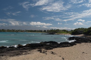 Anaehoomalu Sörf Hattı, Waikoloa, Büyük Ada, Hawaii