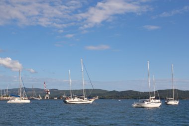 barcos en el mar Adriático