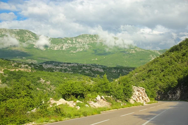 View of the mountains in Montenegro — Stock Photo, Image