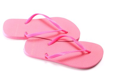 resmi beyaz üzerine kırmızı yaz flip flop