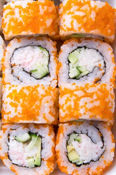 Bild av traditionell japansk mat sushi — Stockfoto