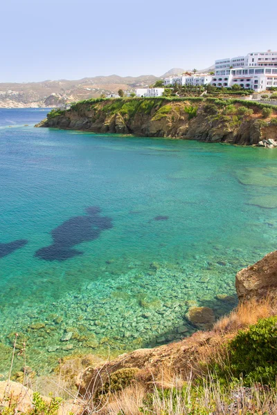 Sea coast with transparent water -Crete island — Stock Photo, Image
