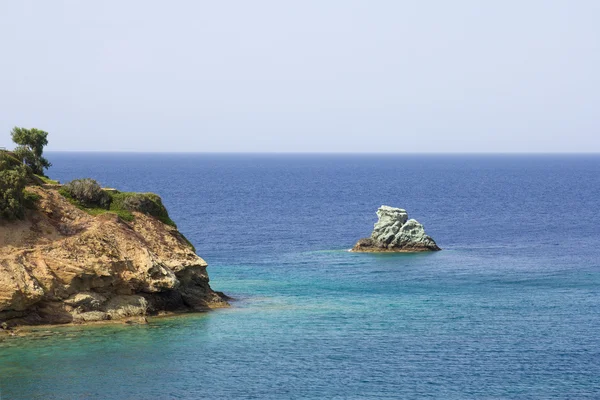 Blick von der Klippe auf der Insel Kreta — Stockfoto