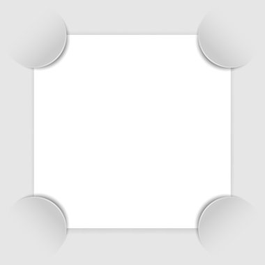 fotoğraf çerçevesi köşeleri, vektör çizim