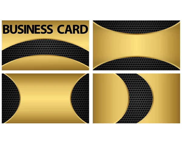 Business card, vector illustration — Stock Vector