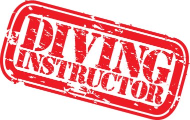 Grunge dalış eğitmeni pencere boyutu, vektör çizim