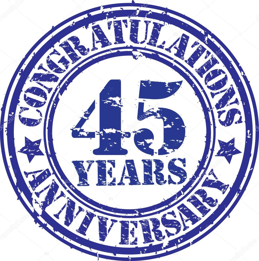 45 Jaar Gefeliciteerd 45 Jaar Gefeliciteerd