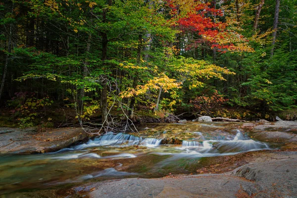 Waterfalls New Hampshire Fall Season —  Fotos de Stock