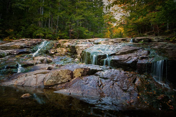 Waterfalls New Hampshire Fall Season — Fotografia de Stock