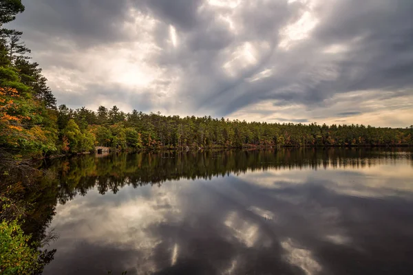 Temporada Otoño New Hampshire — Foto de Stock