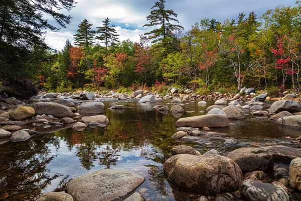 Temporada Outono New Hampshire — Fotografia de Stock