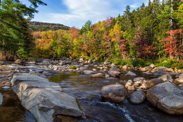 Podzimní Sezóna New Hampshire — Stock fotografie