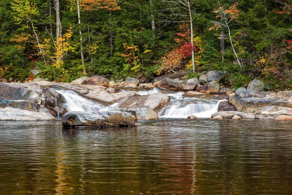 Waterfalls New Hampshire Fall Season — Stock fotografie