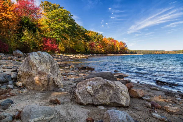 Herbstsaison Westen Von Massachusetts — Stockfoto