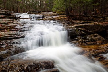Waterfalls of  Western Massachusetts in Fall