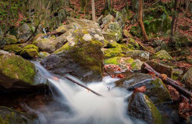 Waterfalls of  Western Massachusetts in Fall