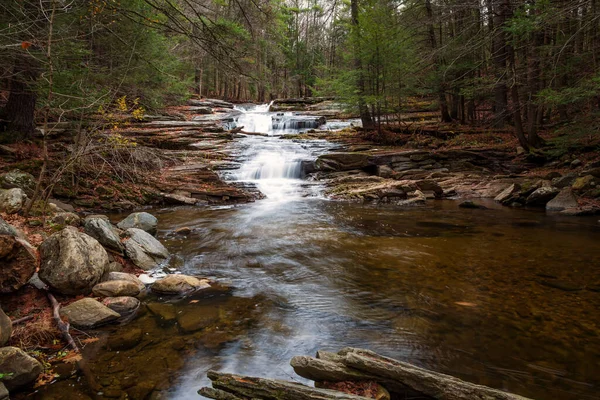 Waterfalls Western Massachusetts Fall — Fotografia de Stock