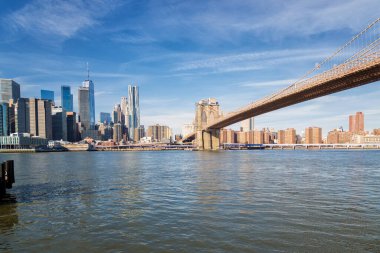 Brooklyn Köprüsünün Manzarası