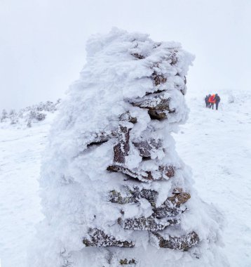 Beyaz Dağlar, New Hampshire 'da kış