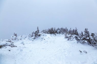 Beyaz Dağlar, New Hampshire 'da kış