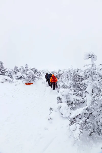 Zima Białych Górach New Hampshire — Zdjęcie stockowe