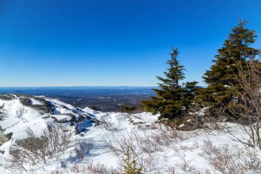 Beyaz Dağlar, New Hampshire 'da kış