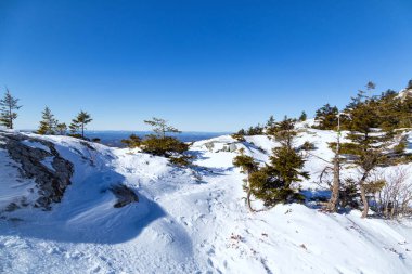 Beyaz Dağlar, New Hampshire 'da kış