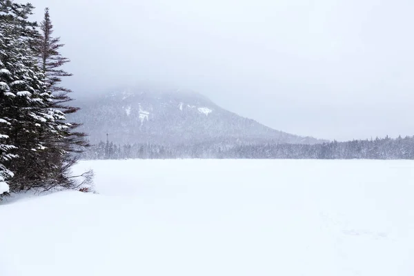 Beyaz Dağlar New Hampshire Kış — Stok fotoğraf