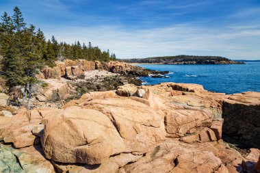 Acadia Ulusal Parkı manzaraları