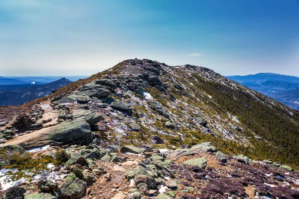 Sentier Franconia Ridge Dans Les Montagnes Blanches New Hampshire — Photo