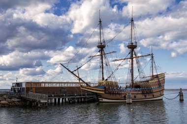 Plymouth Massachusetts 'deki Mayflower.