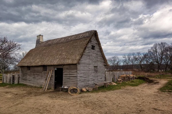 Pilgrim Village Plymouth Massachusetts — Fotografia de Stock