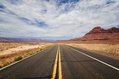 Arizona Çölü 'nün kartpostalı.