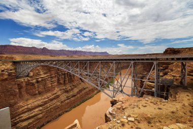 Arizona Çölü 'nün kartpostalı.