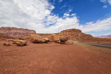 Arizona Çölü 'nün kartpostalı.