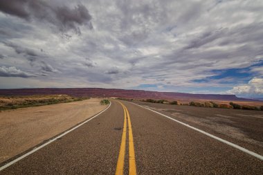 Arizona Çölü 'nün kartpostalı.