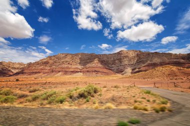 Arizona Çölü 'nün kartpostalı.