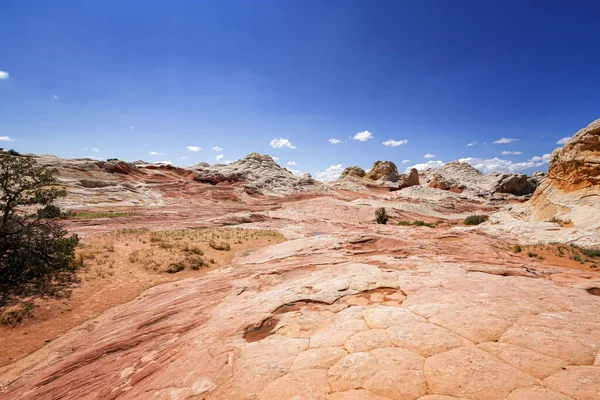 ユタ州ホワイトポケットの岩層 — ストック写真