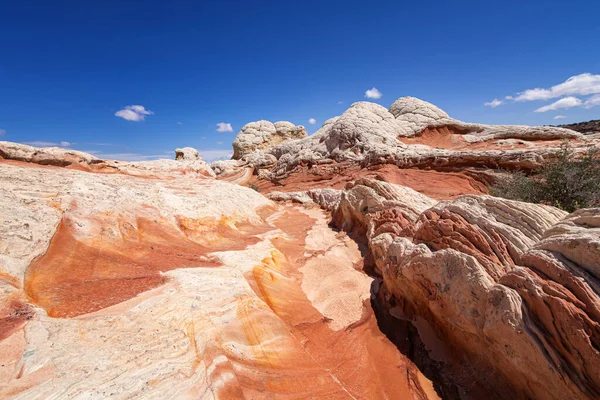 Rock Formation White Pocket Utah — Stock fotografie