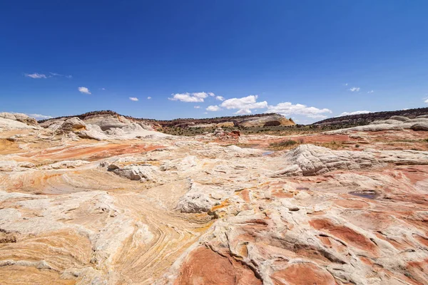 ユタ州ホワイトポケットの岩層 — ストック写真