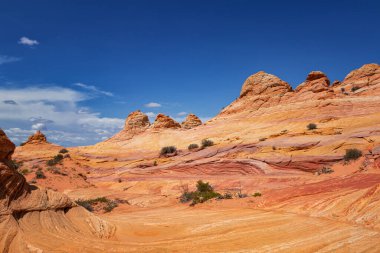 Coyote Buttes, Utah 'taki Kaya oluşumları