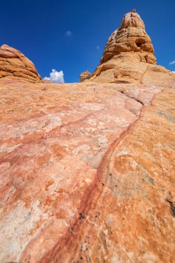 Coyote Buttes, Utah 'taki Kaya oluşumları