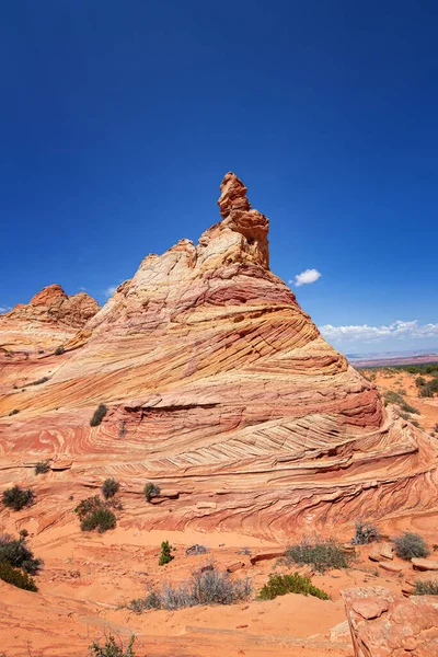 犹他州Coyote Buttes的岩石形成 — 图库照片