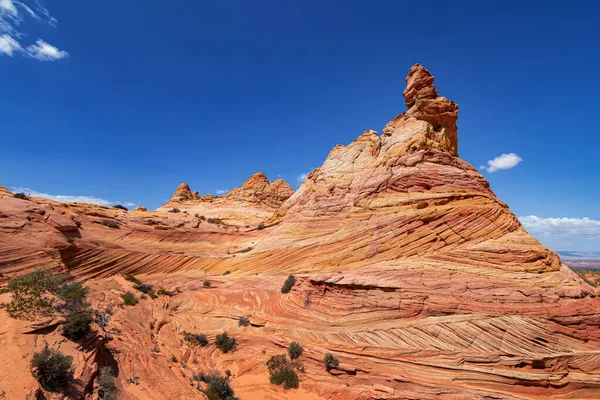 Bergformationer Coyote Buttes Utah — Stockfoto