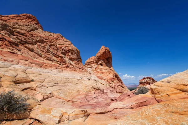 犹他州Coyote Buttes的岩石形成 — 图库照片