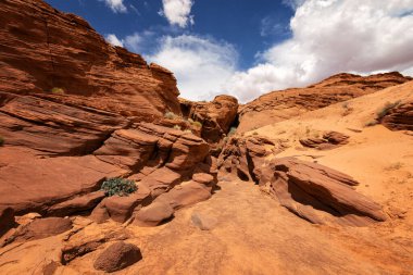 Arizona 'daki Yukarı Antilop Kanyonu.