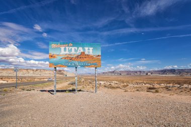 Utah ve Arizona arasındaki sınır.
