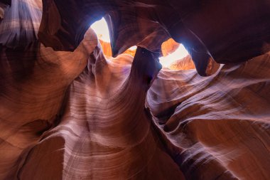 Arizona 'daki Yukarı Antilop Kanyonu.