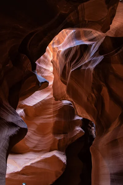 アリゾナ州ページの上アンテロープ キャニオン — ストック写真